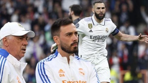 Ancelotti, Davide y Benzema