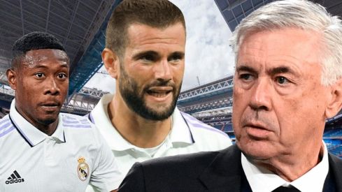 Alaba, Nacho y Ancelotti