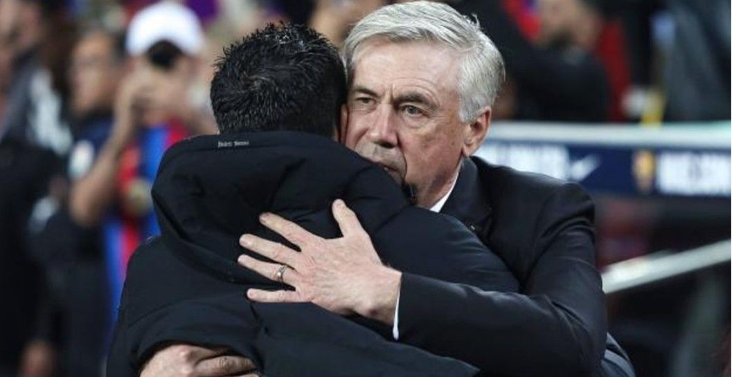Ancelotti y Xavi