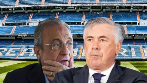 Florentino Pérez y Carlo Ancelotti