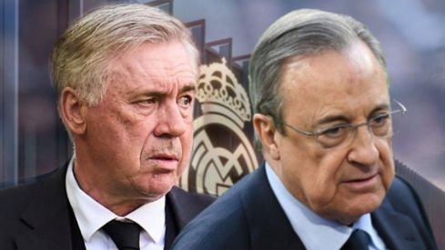 Ancelotti, Florentino Pérez