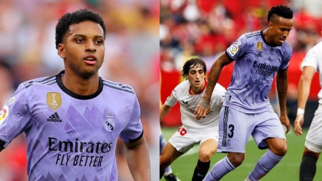 Eder Militao y Rodrygo Eder Militao y Rodrygo