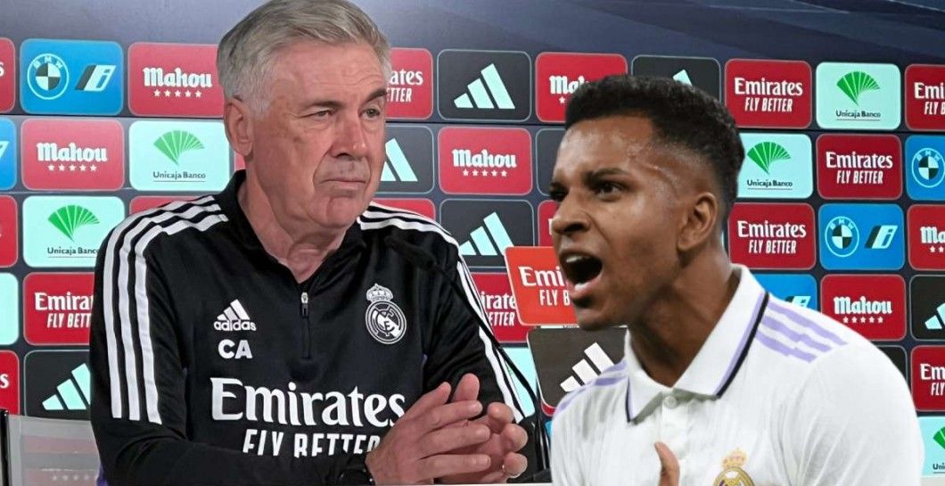 Ancelotti y Rodrygo