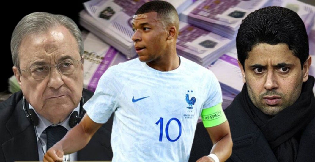 Dinero, Mbappé, Al-Khelaïfi y Florentino