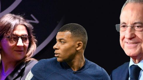Fayza Lamari, Kylian Mbappé y Florentino Pérez