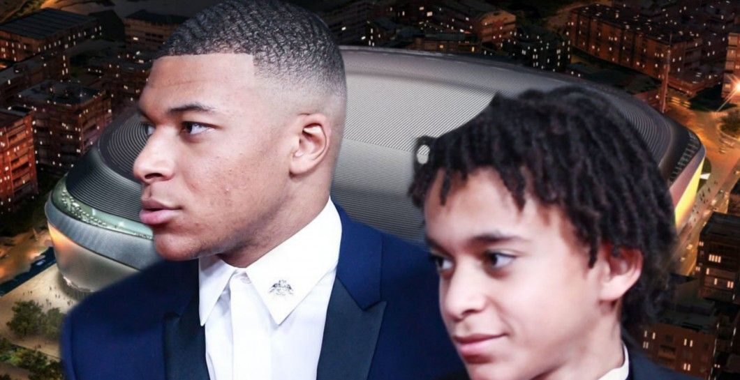 Kylian y Ethan Mbappé