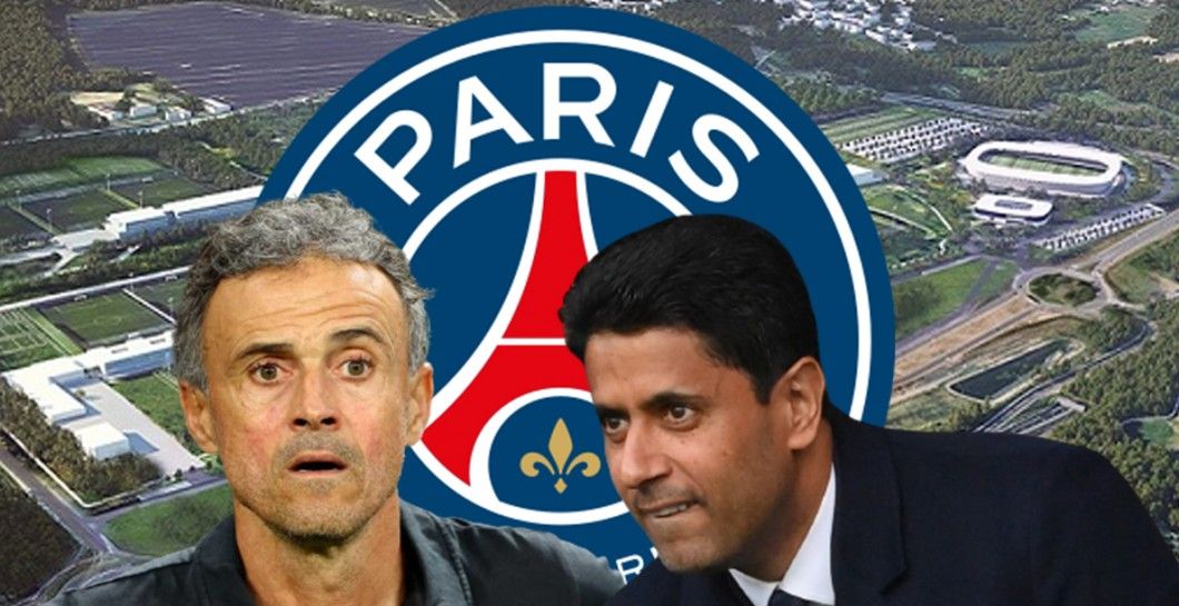 Luis Enrique y Al Khelaifi