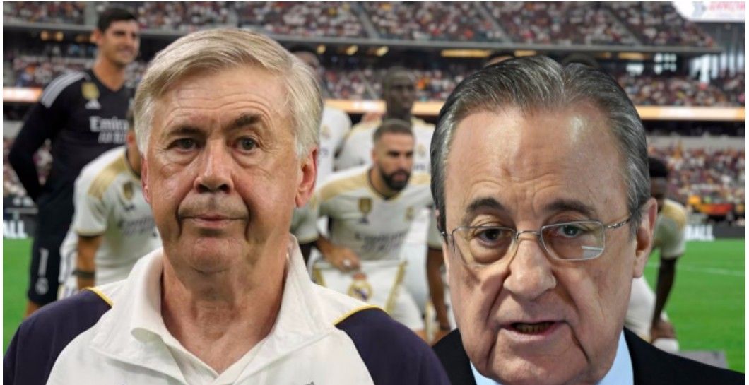 Ancelotti y Florentino