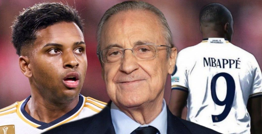 Rodrygo, Florentino Pérez, Mbappé