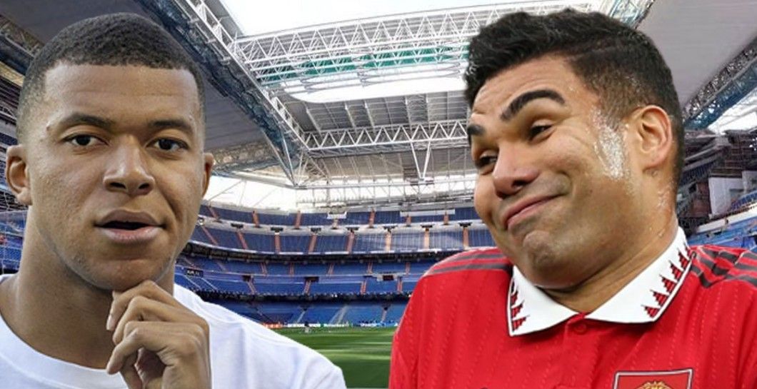 Casemiro y Mbappé