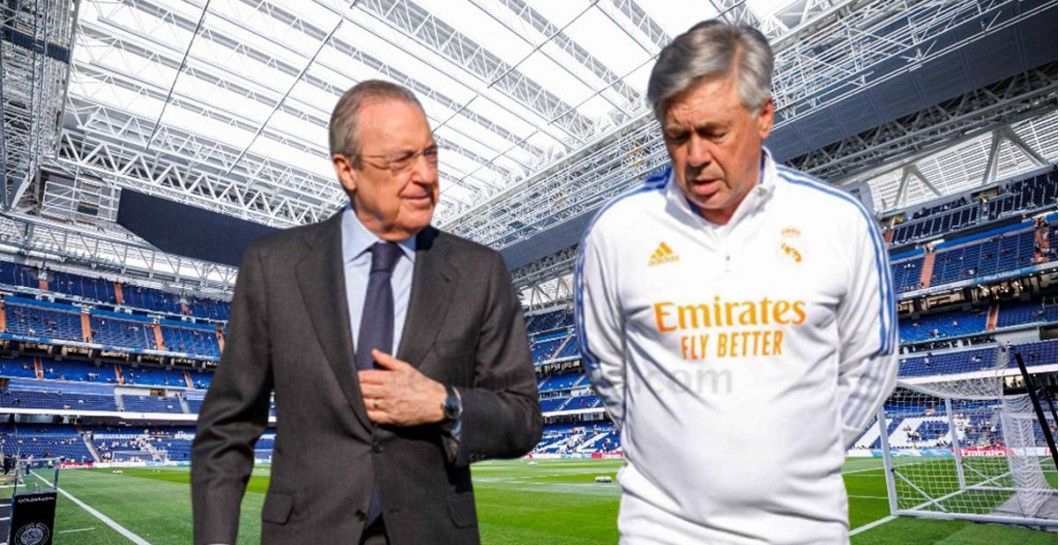 Florentino y Ancelotti
