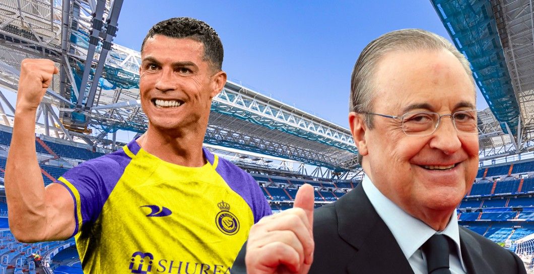 Cristiano Ronaldo y Florentino Pérez