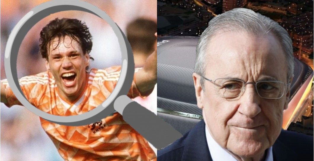Florentino Pérez podría haberse fijado en el nuevo van Basten