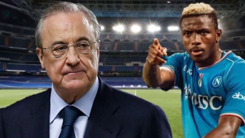 Florentino Pérez se pronuncia sobre Osimhen