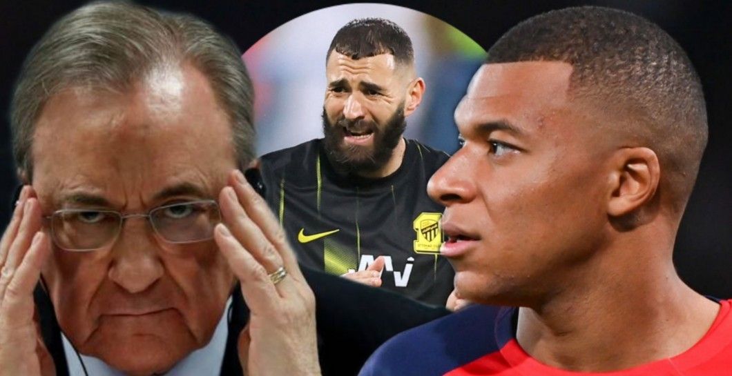 Florentino Pérez, Benzema, Mbappé