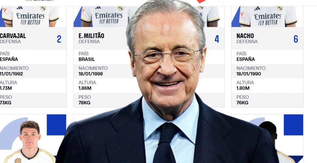 Florentino y web de la Liga