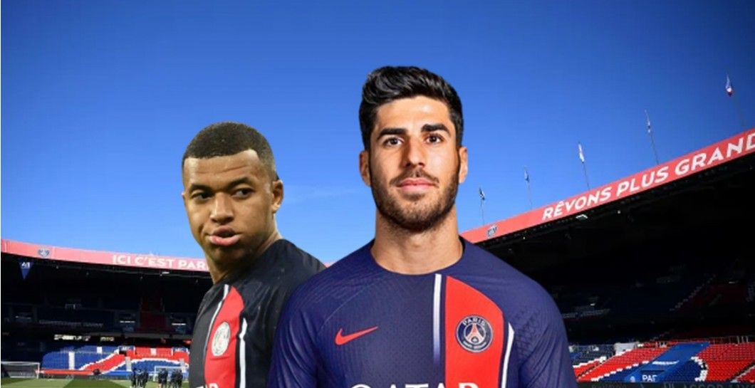 Kylian Mbappé y Marco Asensio