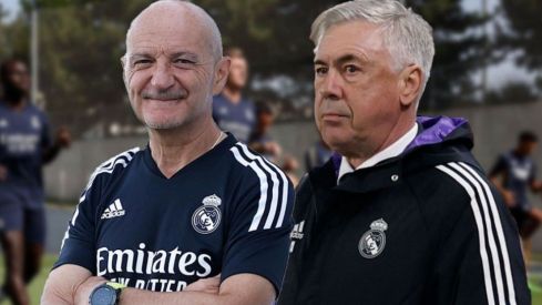 Ancelotti y Pintus
