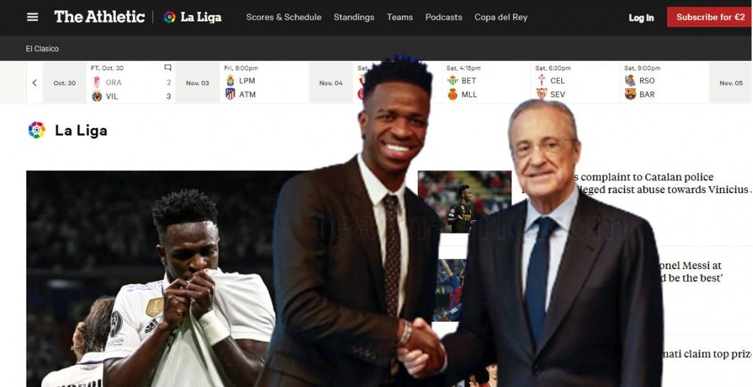 Florentino y Vinicius