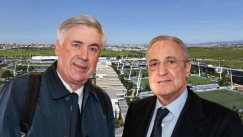 Ancelotti y Florentino