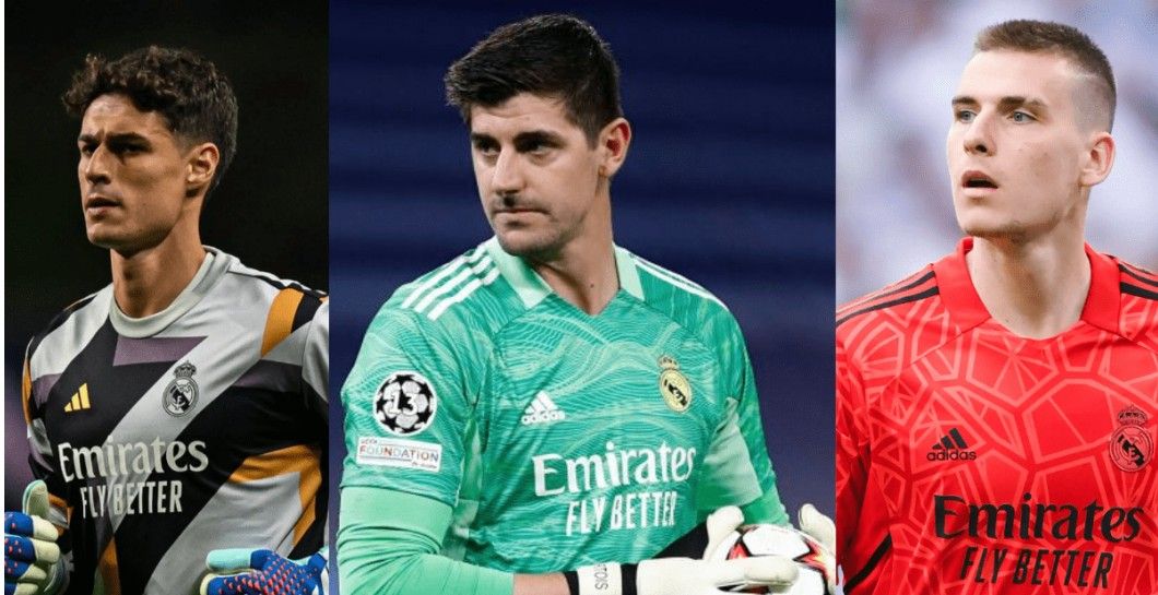 Courtois habla sobre Kepa y Lunin