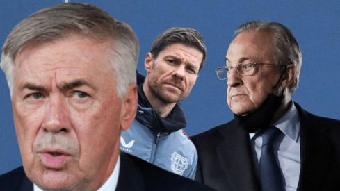 Xabi, Florentino y Ancelotti