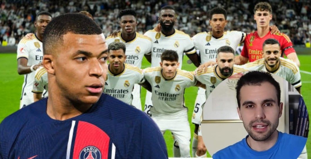Romain Molina y Kylian Mbappé