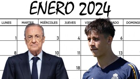 Florentino Pérez y Arda Guler y su posible marcha en enero