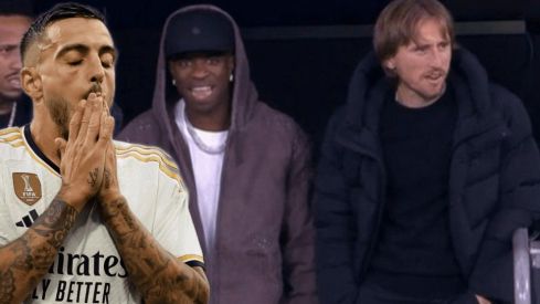 Joselu y Modric