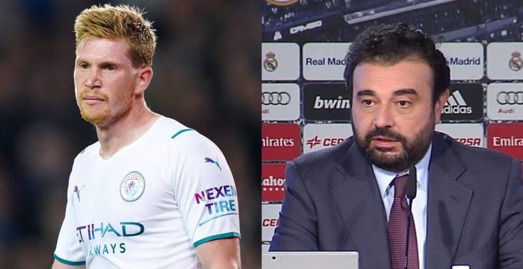 De Bruyne y José Ángel Sánchez