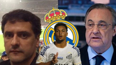 Juni Calafat, Florentino Pérez y Marcos Leonardo