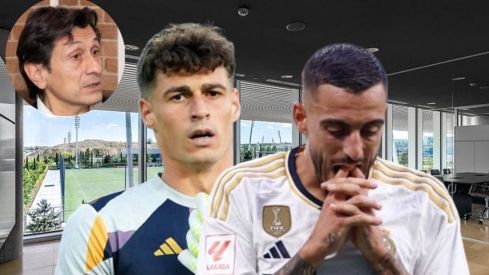 Kepa y Joselu junto a José Félix Díaz