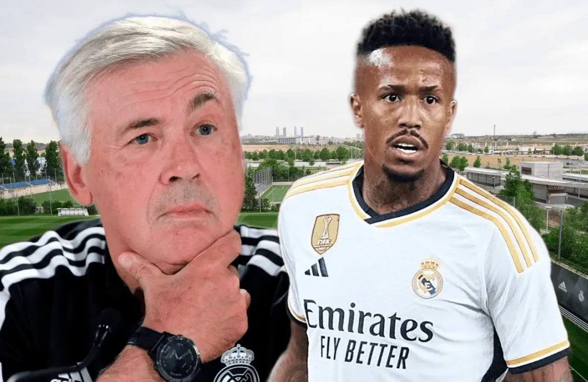 Militão se sincera con Ancelotti en Valdebebas