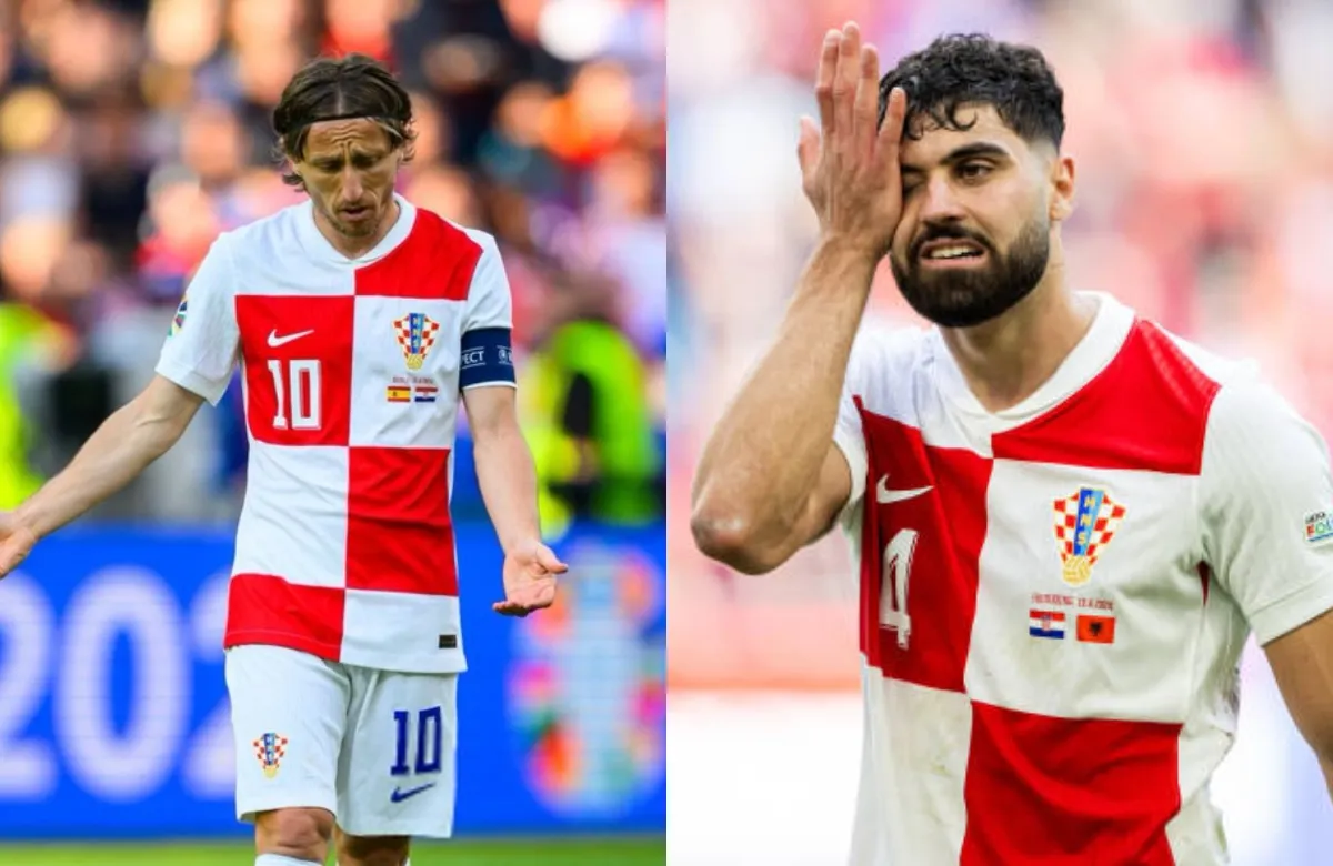 Luka Modric y Josko Gvardiol.