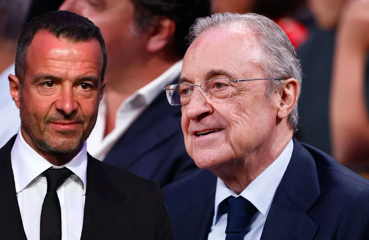 Jorge Mendes y Florentino Pérez