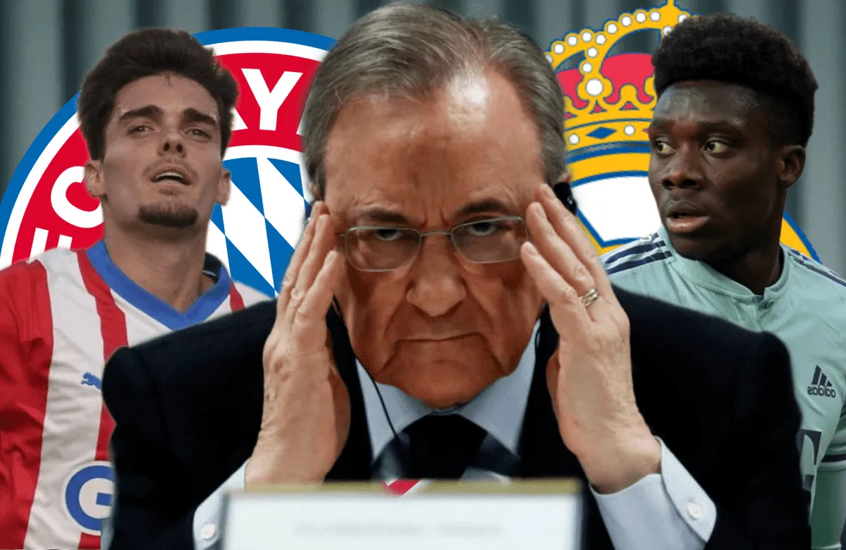 Davies, Miguel y Florentino con escudos Davies, Miguel y Florentino con escudos