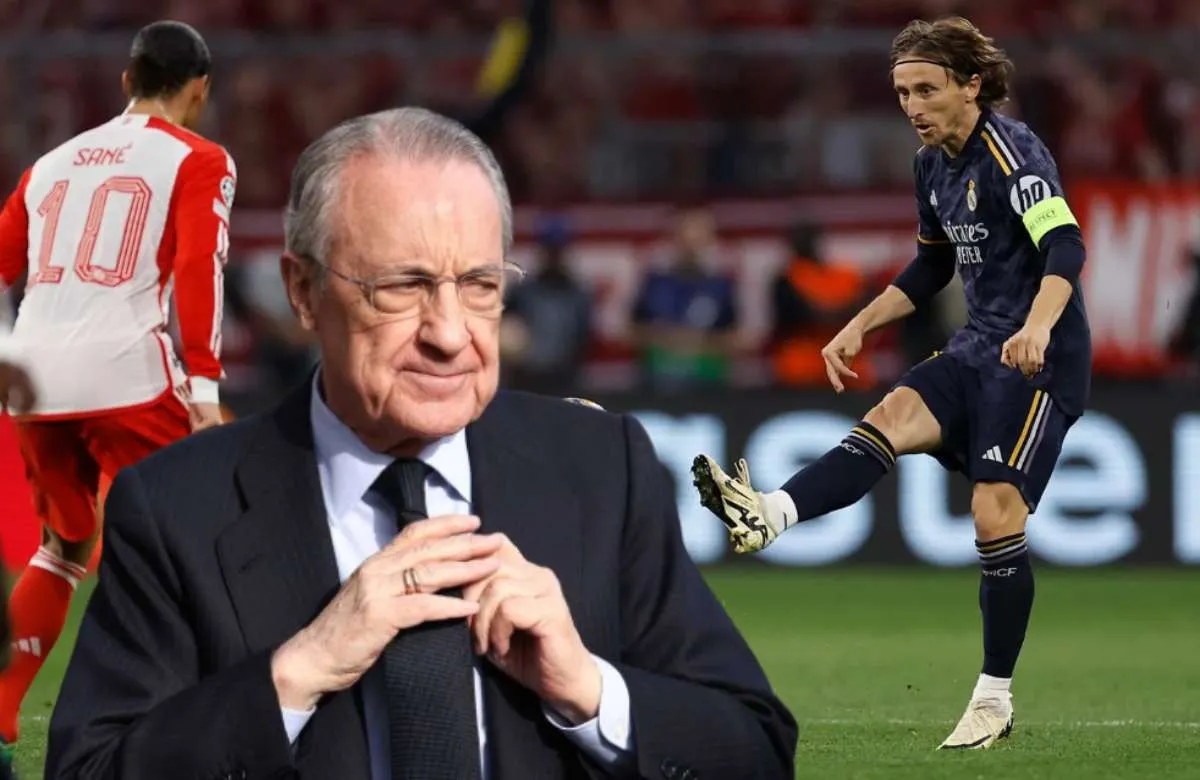 Modric y Florentino