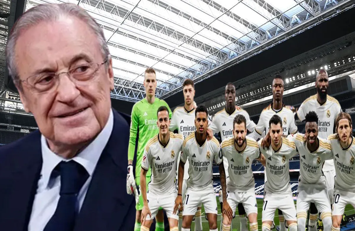 Florentino y once del Madrid