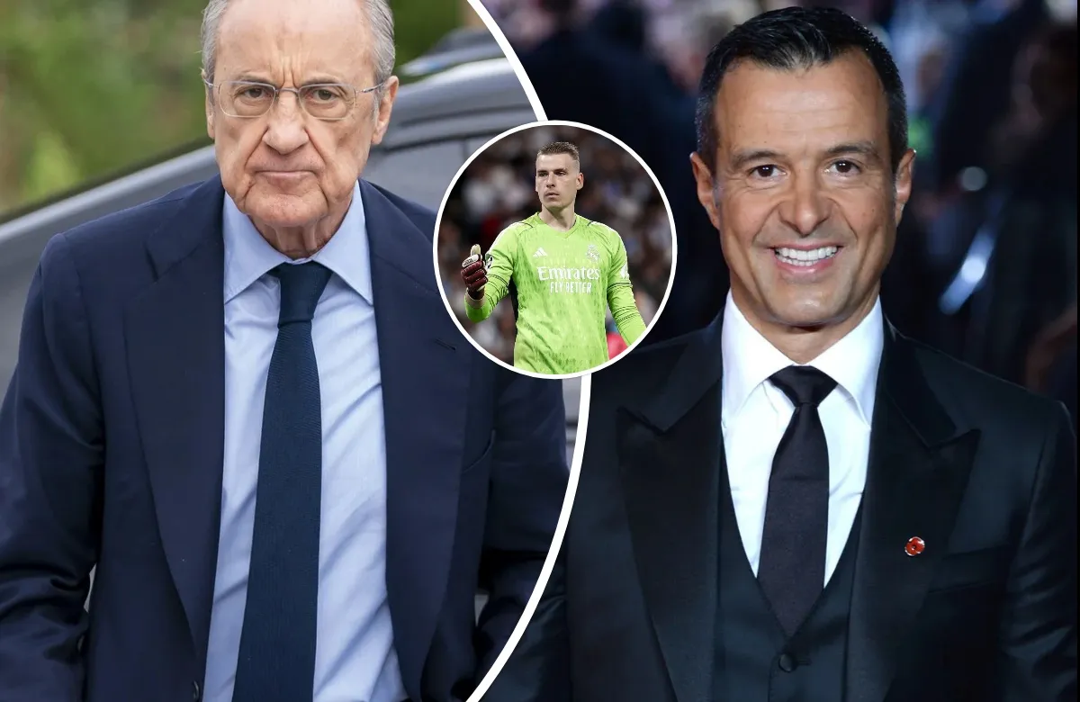 Si no renueva, el Madrid venderá a Lunin por un pastón: Florentino le ha puesto precio