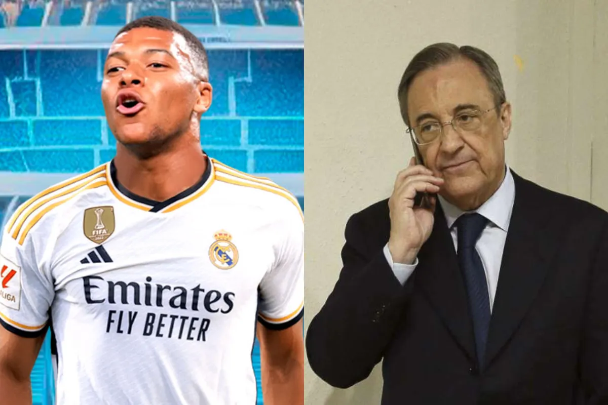 Mbappé y Florentino.