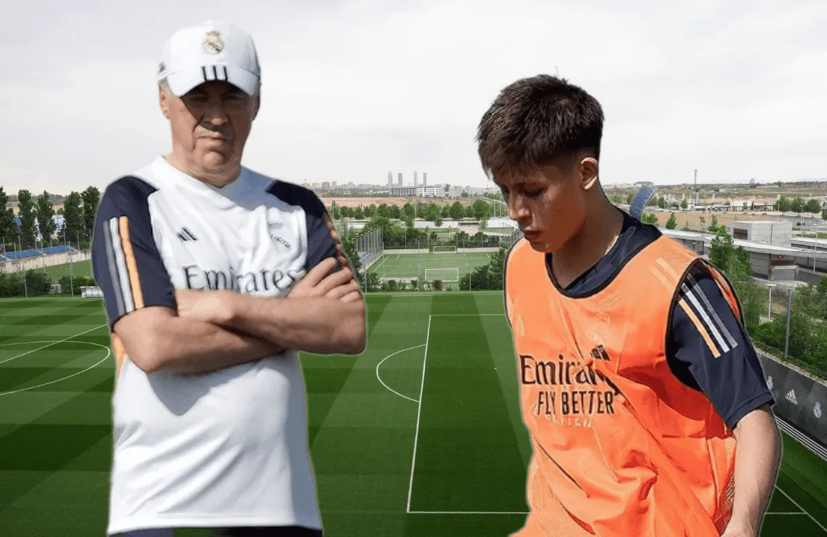 Ancelotti y Arda Guler