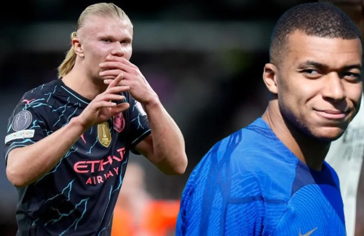 Mbappé y Haaland sueñan con jugar en el Bernabéu. Mbappé y Haaland sueñan con jugar en el Bernabéu.