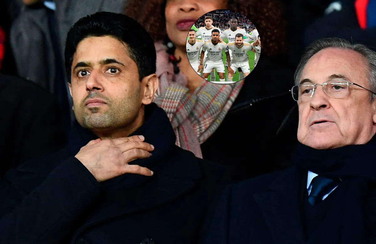 Al Khelaifi, Florentino y once Al Khelaifi, Florentino y once