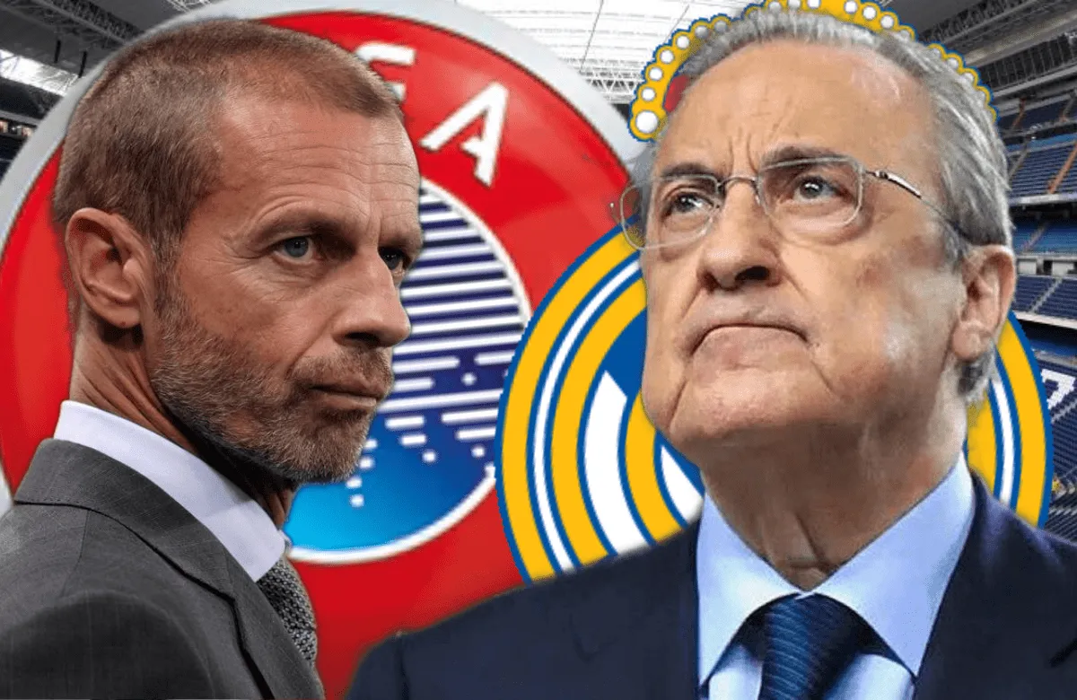 Ceferin y Florentino Pérez