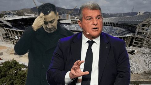 Joan Laporta no encuentra reemplazo para Xavi Hernández