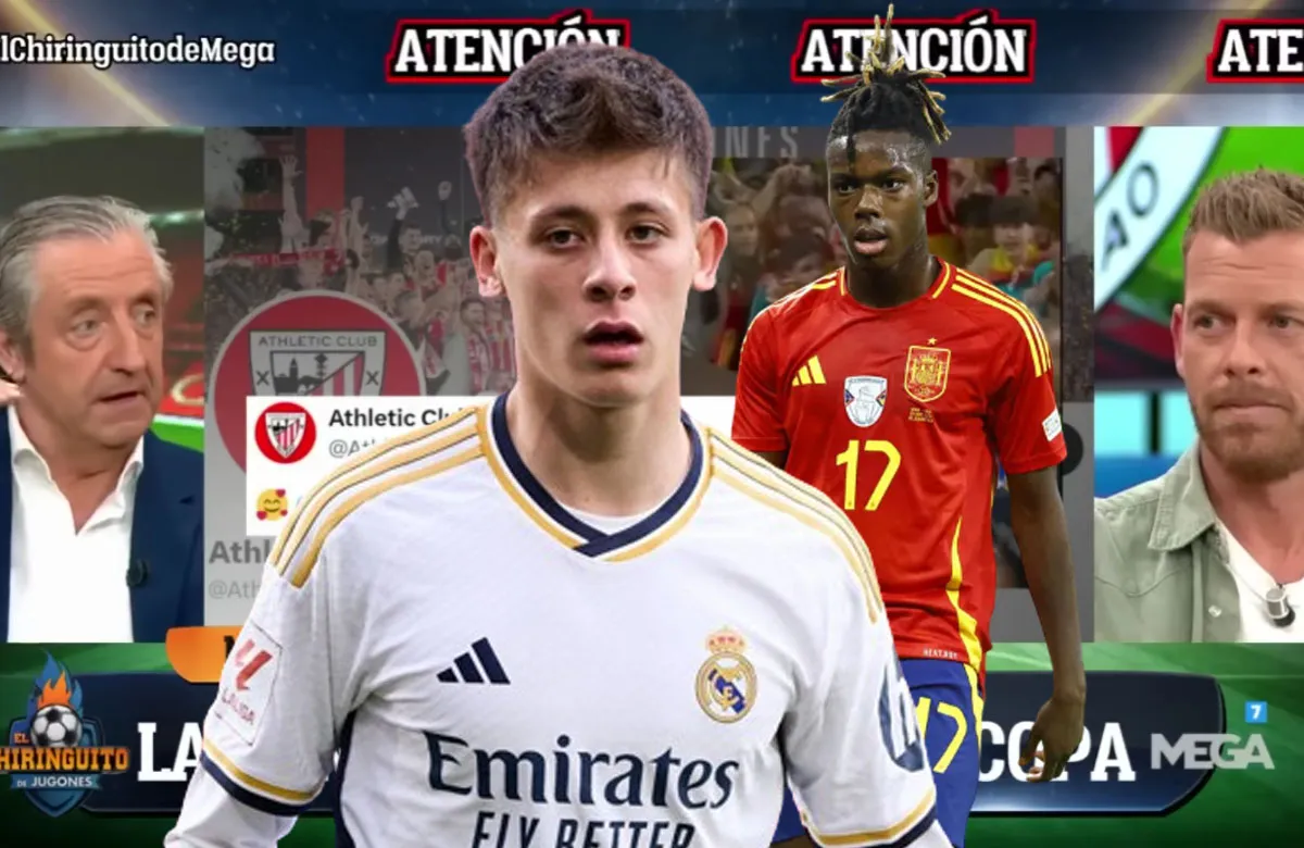 Pedrerol, Arda, Nico Williams y Jota Jordi