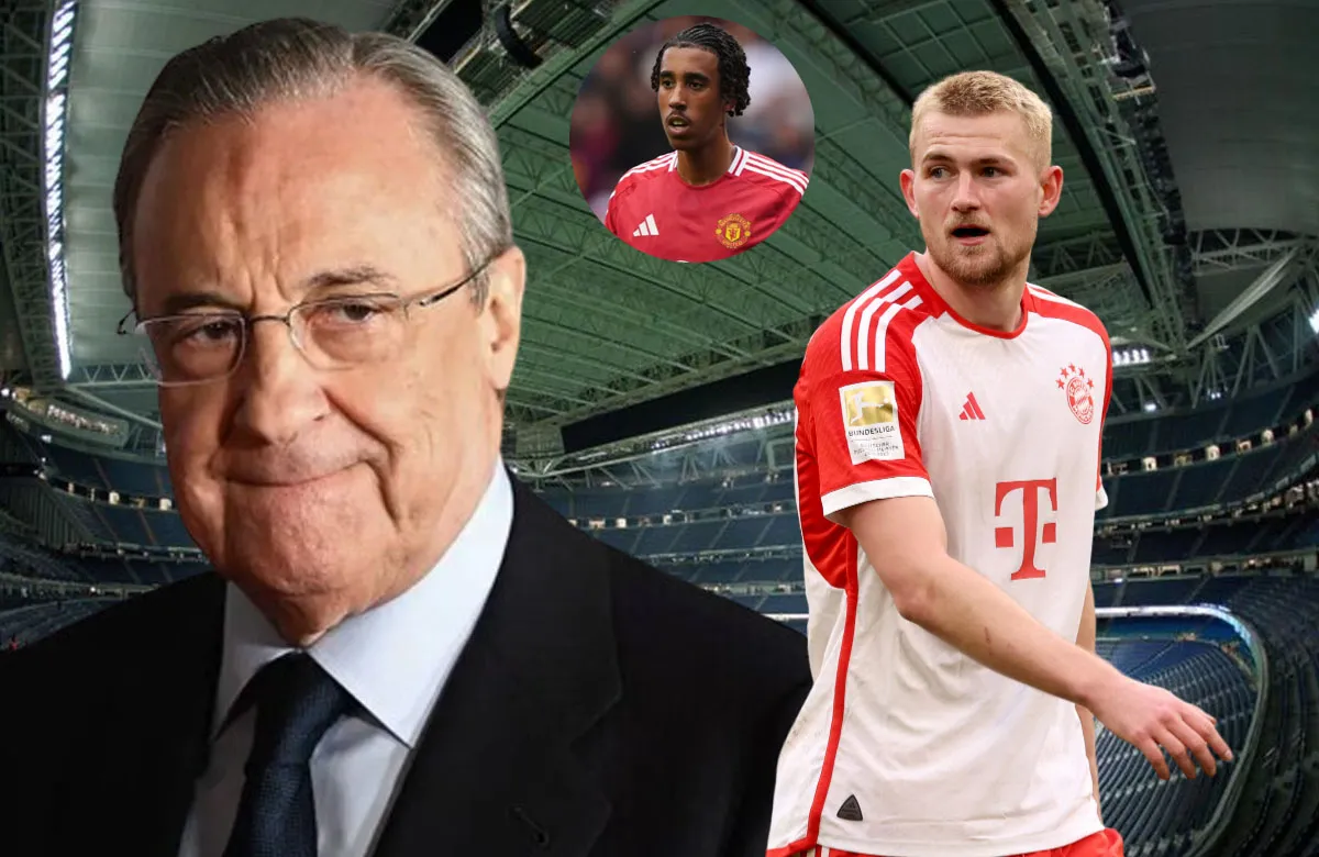 Florentino, Leny Yoro y De Ligt