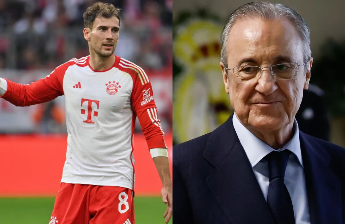 Goretzka y Florentino Pérez