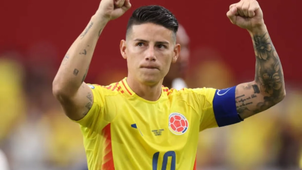 James Rodríguez.
