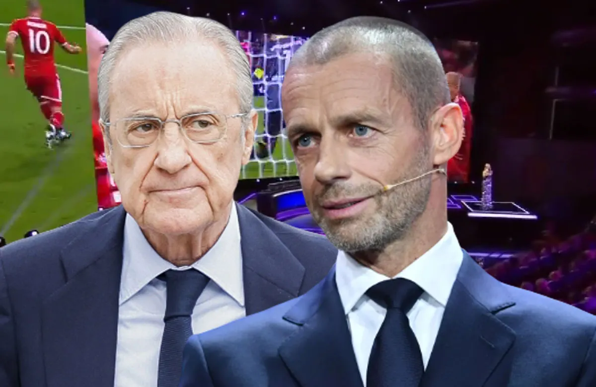 Sorteo Champions, Florentino y Ceferin